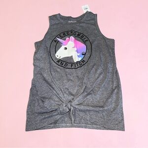 Abercrombie Kids Unicorn Tank Top NEW (13/14)